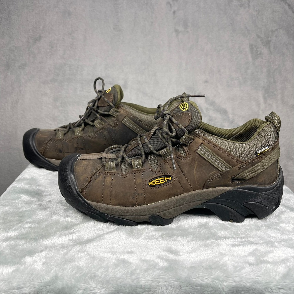 Keen Targhee II Hiking Shoes Men 10.5 Brown Waterproof Leather 1017345